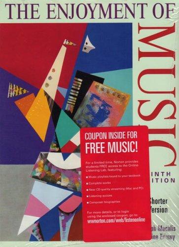 Cover for The Enjoyment of Music