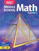 Cover for Holt Middle School Math Course 2 Assessment Resources