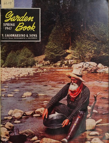 Cover for Garden book, spring 1947