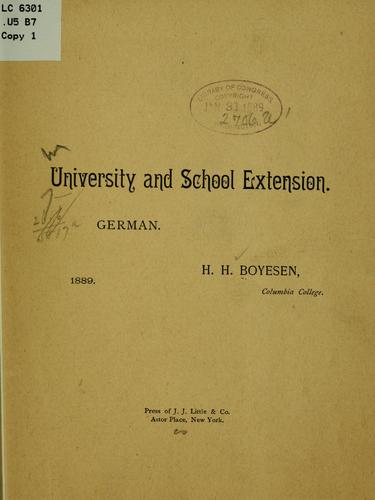 Cover for German