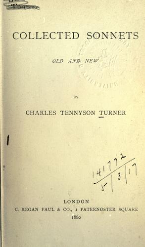 Cover for Collected sonnets, old and new.