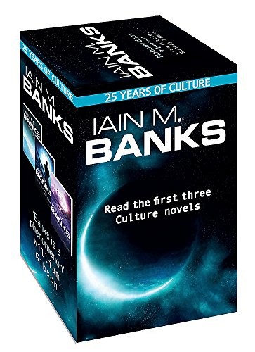 Cover for Iain M. Banks Culture - 25th anniversary box set: Consider Phlebas, The Player of Games and Use of Weapons
