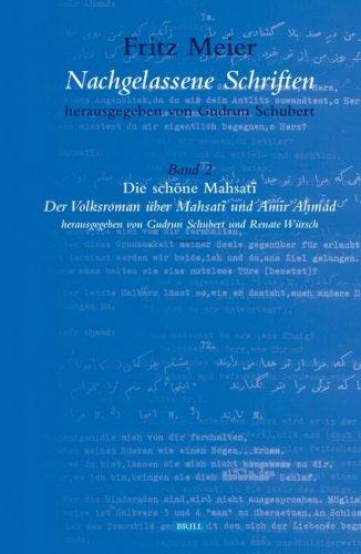 Cover for Die Schone Mahsati