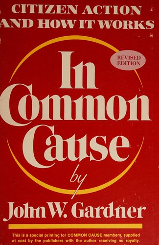 Cover for In Common Cause