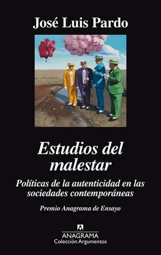 Cover for Estudios del malestar