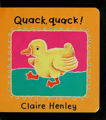 Cover for Quack, quack