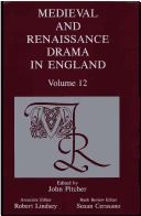 Cover for Medieval and Renaissance Drama in England, Volume 12
