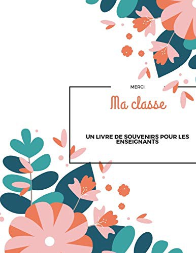 Cover for Merci Ma classe