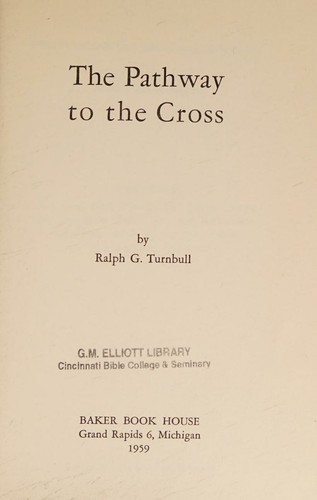 Cover for The pathway to the cross