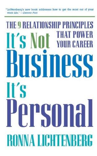 Cover for IT'S NOT BUSINESS, IT'S PERSONAL