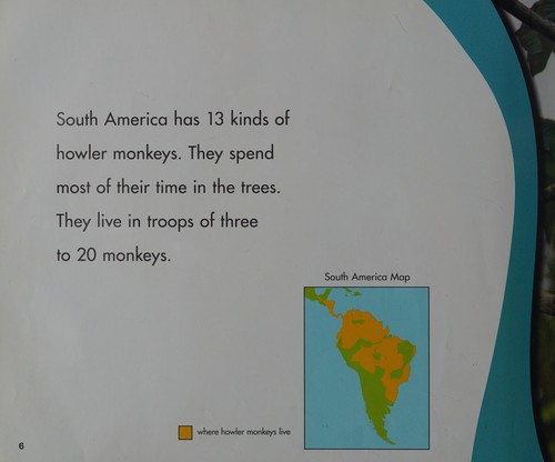 Cover for Howler monkeys