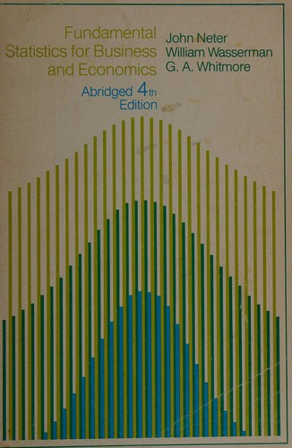 Cover for Fundamental statistics for business and economics