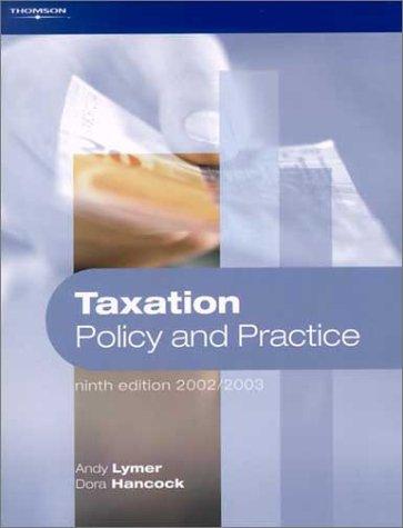 Cover for Taxation