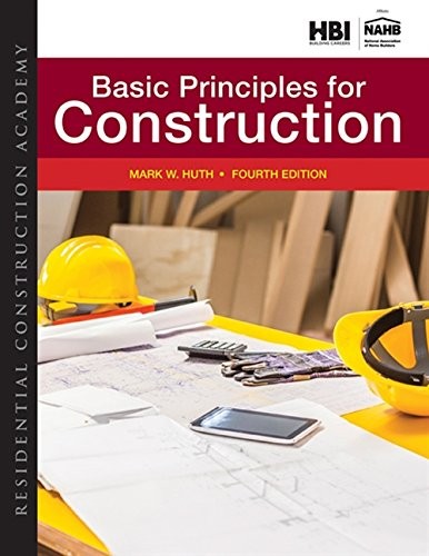 Cover for Residential Construction Academy