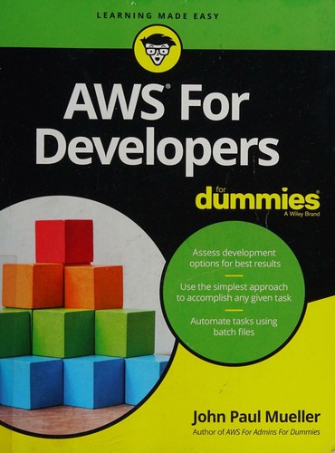 Cover for AWS for developers for dummies