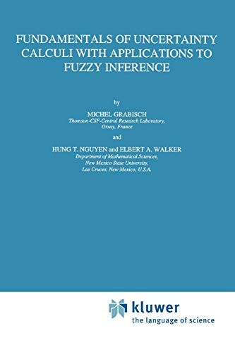 Cover for Fundamentals of Uncertainty Calculi with Applications to Fuzzy Inference