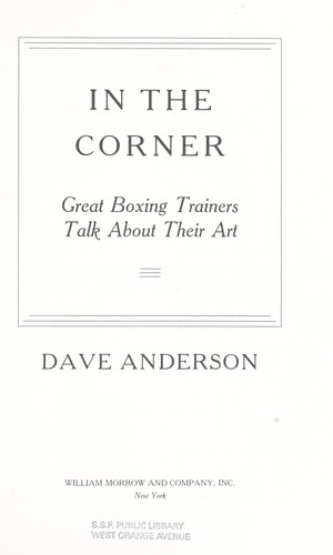 Cover for In the corner
