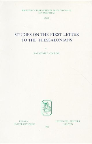 Cover for Studies on the First Letter to the Thessalonians