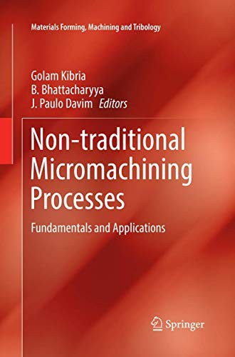 Cover for Non-traditional Micromachining Processes