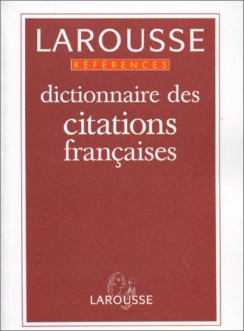 Cover for Dictionnaires De Langage Larousse (Langue francaise)