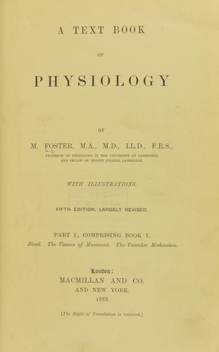 Cover for A textbook of physiology