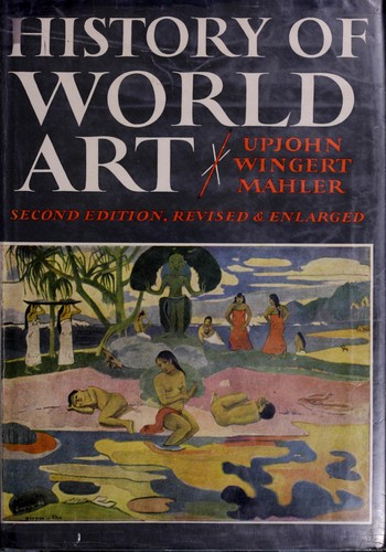 Cover for History of world art