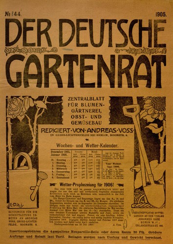 Cover for Der Deutsche Gartenrat