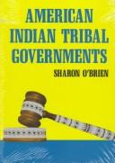 Cover for American Indian tribal governments