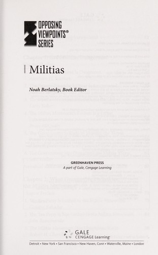 Cover for Militias