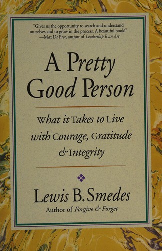 Cover for A pretty good person