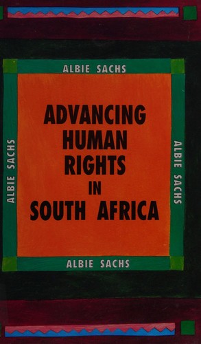 Cover for Advancing human rights in South Africa
