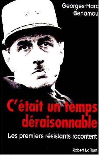 Cover for C'était un temps déraisonnable
