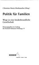 Cover for Politik für Familien
