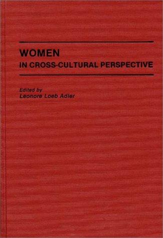 Cover for Women in cross-cultural perspective