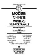 Cover for Modern Chinese writers