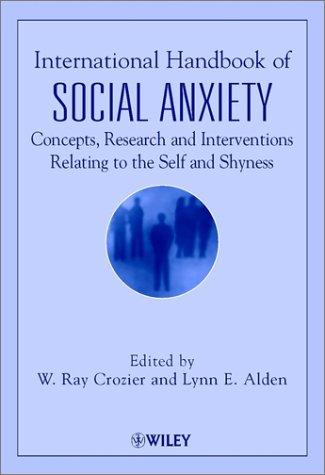 Cover for International Handbook of Social Anxiety