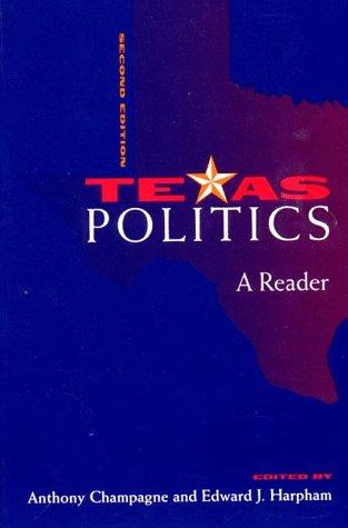 Cover for Texas politics