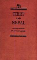 Cover for Tibet And Nepal As Painted And Described