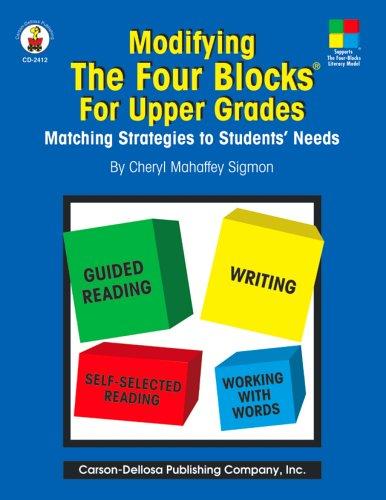 Cover for Modifying the Four Blocks for Upper Grades