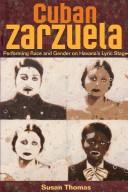 Cover for Cuban Zarzuela