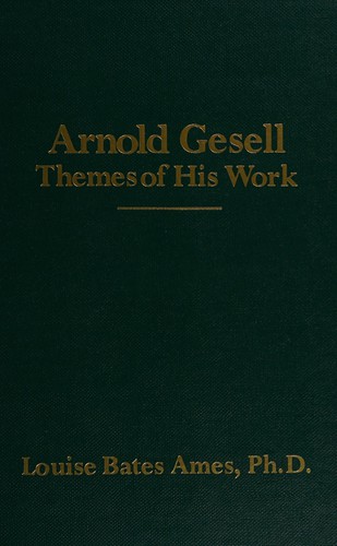 Cover for Arnold Gesell