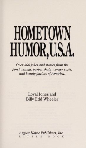 Cover for Hometown humor, U.S.A.