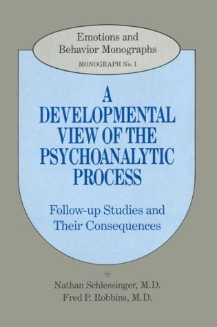 Cover for A developmental view of the psychoanalytic process