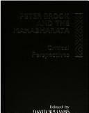 Cover for Peter Brook and the Mahabharata