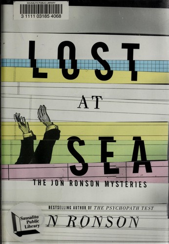 Cover for Lost at sea