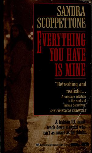 Cover for Everything you have is mine