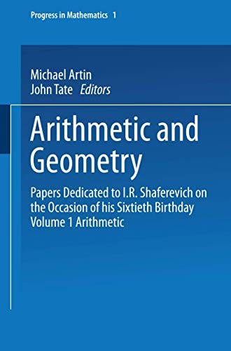 Cover for Arithmetic and Geometry