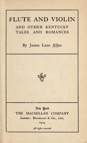 Cover for Flute and violin