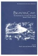 Cover for Bighorn Cave