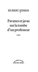 Cover for Pavanes et javas sur la tombe d'un professeur